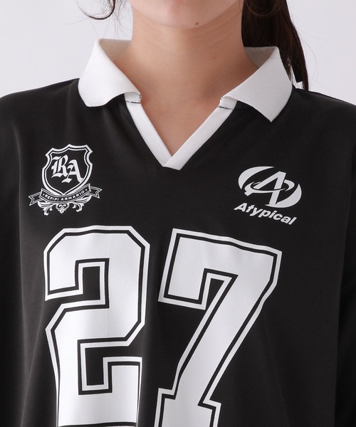 repipi armario（レピピ アルマリオ）の「ナンバリングルーズロンT（Tシャツ/カットソー・キッズ・ホワイト/ネイビー/ブラック・SMALL/MEDIUM/LARGE）」の18枚目の写真