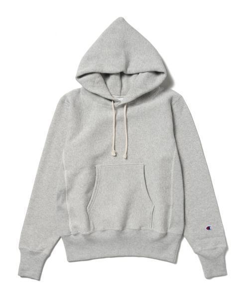 Champion（チャンピオン）の「CHAMPION / フードスウェットパーカ（スウェット・レディース・グレー/ブラック/ネイビー・SMALL）」の6枚目の写真