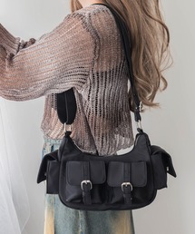 WEGO | WEGO/【24年秋冬新作】金具デザインポケットショルダー(ショルダーバッグ)