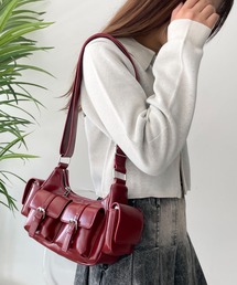 WEGO | WEGO/【24年秋冬新作】金具デザインポケットショルダー(ショルダーバッグ)