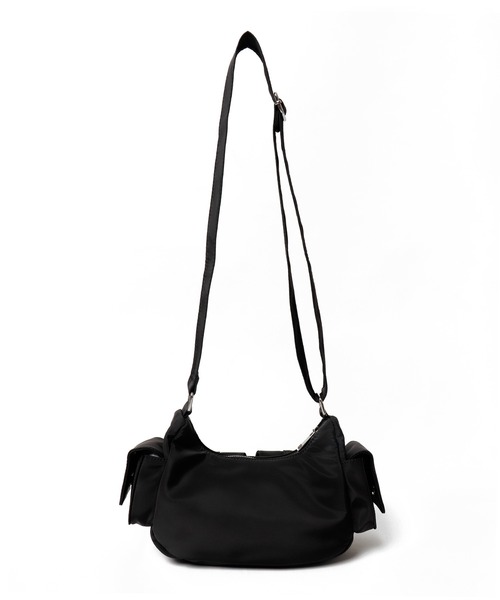 WEGO(ウィゴー)の「WEGO/金具デザインポケットショルダー(ショルダーバッグ・レディース・ブラック/ブラック系その他/グレー/レッド/ブルー系1/ブラウン・FREE)」の22枚目の写真