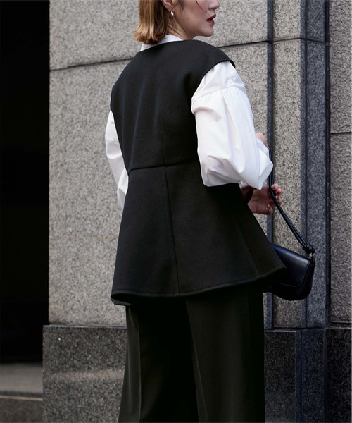 uryya ユライヤ シルク ベスト チャコールグレー Silk Vest - uryya