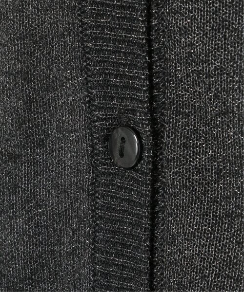 LBC（エルビーシー）の「シアー２ＷＡＹヘリンボンクロシェニット（カーディガン/ボレロ・レディース・ベージュ/ブラック/クリアグリーン・M/L）」の20枚目の写真