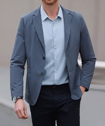 Cloudstyle（クラウドスタイル）の「【Cloudstyle】サマー リラックス テーラードジャケット/ストレッチ 接触冷感 洗濯機可能（テーラードジャケット）」