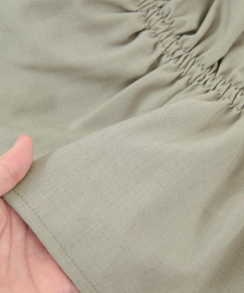 titivate（ティティベイト）の「ギャザーペプラムビスチェ（チューブトップ・レディース・ブラック/グレー・M）」の20枚目の写真