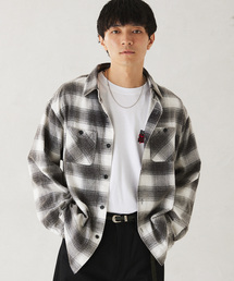 JOURNAL STANDARD relume | グランジ プリントネル チェックシャツ(シャツ/ブラウス)