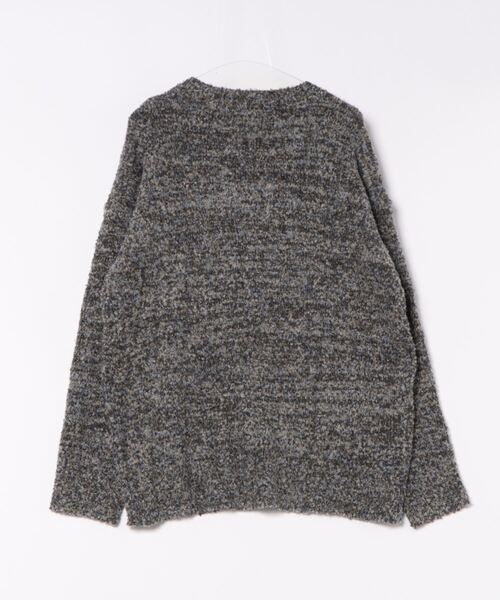aimoha(アイモハ)の「【aimoha neo】 Heathered Texture Pullover(ニット/セーター・メンズ・グリーン/グレー・MEDIUM/LARGE/X-LARGE/XX-LARGE)」の3枚目の写真