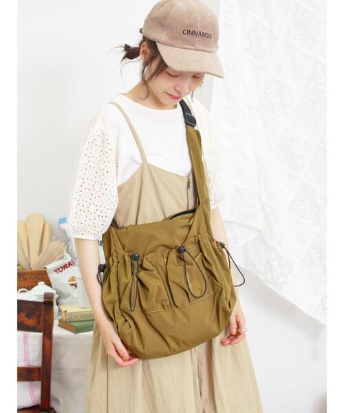 Samansa Mos2（サマンサ モスモス）の「オーバーレースパフスリーブカットソー（Tシャツ/カットソー・レディース・チャコールグレー/キナリ/モカ・F）」の12枚目の写真