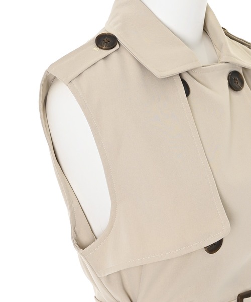 【セール】【Narcissus】トレンチベストジャケット（トレンチコート）｜Narcissus（ナルシス）