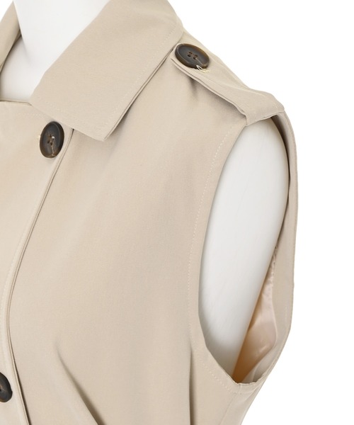 【セール】【Narcissus】トレンチベストジャケット（トレンチコート）｜Narcissus（ナルシス）