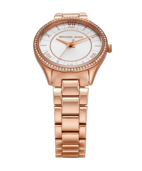 MICHAEL KORS(マイケルコース)の「マイケル・コース 腕時計 レディース アナログ ステンレス MK4850SET(アナログ腕時計・レディース・ピンクゴールド・FREE)」の2枚目の写真