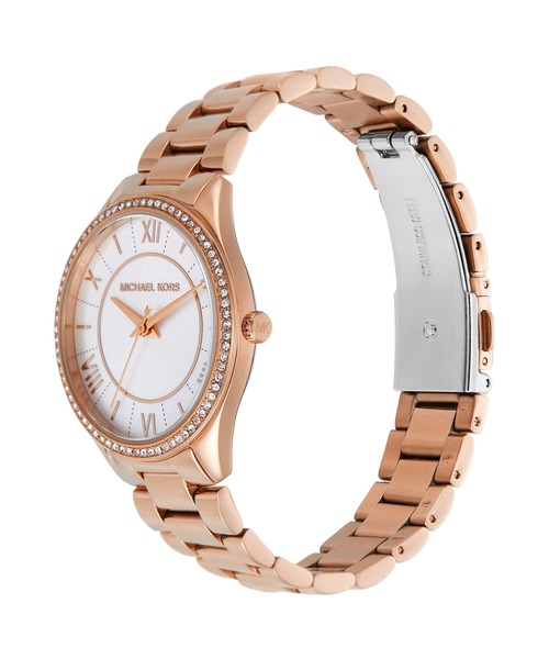 MICHAEL KORS(マイケルコース)の「マイケル・コース 腕時計 レディース アナログ ステンレス MK4850SET(アナログ腕時計・レディース・ピンクゴールド・FREE)」の3枚目の写真