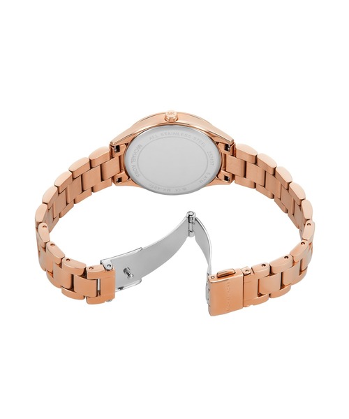 MICHAEL KORS(マイケルコース)の「マイケル・コース 腕時計 レディース アナログ ステンレス MK4850SET(アナログ腕時計・レディース・ピンクゴールド・FREE)」の5枚目の写真