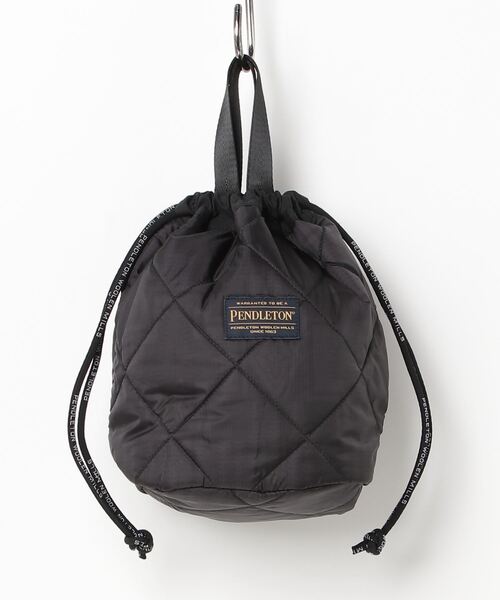 PENDLETON(ペンドルトン)の「【 PENDLETON / ペンドルトン 】キルティング ドローバック 巾着バック QT DRAWBAG(ハンドバッグ・レディース・オリーブドラブ/ブラック・FREE)」の22枚目の写真