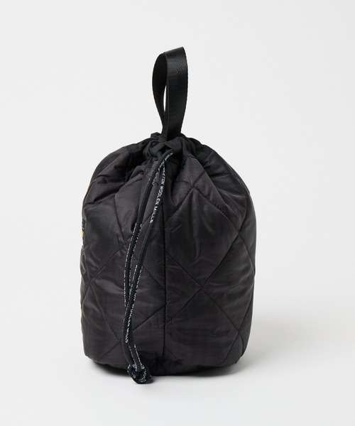 PENDLETON(ペンドルトン)の「【 PENDLETON / ペンドルトン 】キルティング ドローバック 巾着バック QT DRAWBAG(ハンドバッグ・レディース・オリーブドラブ/ブラック・FREE)」の6枚目の写真