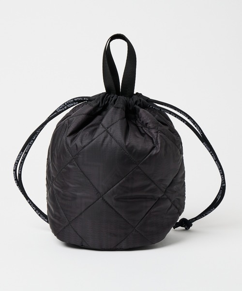 PENDLETON(ペンドルトン)の「【 PENDLETON / ペンドルトン 】キルティング ドローバック 巾着バック QT DRAWBAG(ハンドバッグ・レディース・オリーブドラブ/ブラック・FREE)」の7枚目の写真