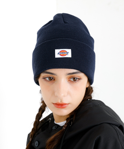Dickies(ディッキーズ)の「【Dickes /ディッキーズ】Knit-watch/定番ビーニー/ユニセックス(ニットキャップ/ビーニー・メンズ・イエロー/パープル/ネイビー/オフホワイト/ブルー・フリー)」の2枚目の写真