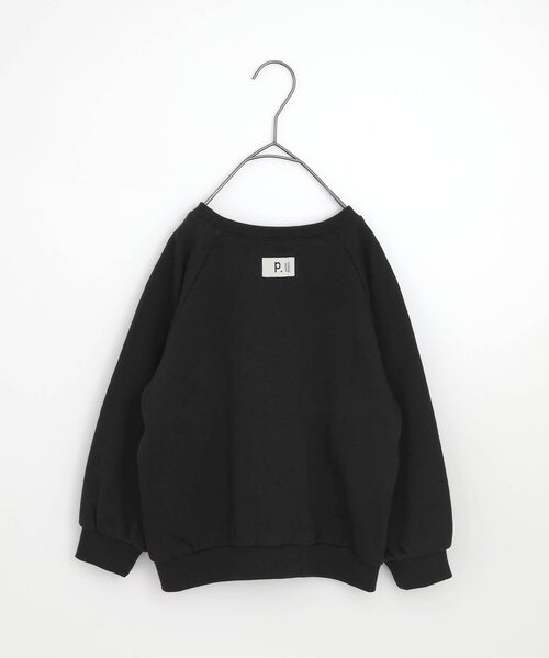p.premier（ピードットプルミエ）の「イロチ買いしたい無地ポケットトレーナー（スウェット・キッズ・ベージュ/レッド/ブラック/サックスブルー/オフホワイト・80/90/100/110/120/130/140）」の12枚目の写真