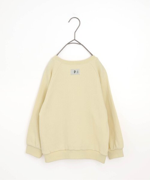 p.premier（ピードットプルミエ）の「イロチ買いしたい無地ポケットトレーナー（スウェット・キッズ・ベージュ/レッド/ブラック/サックスブルー/オフホワイト・80/90/100/110/120/130/140）」の13枚目の写真