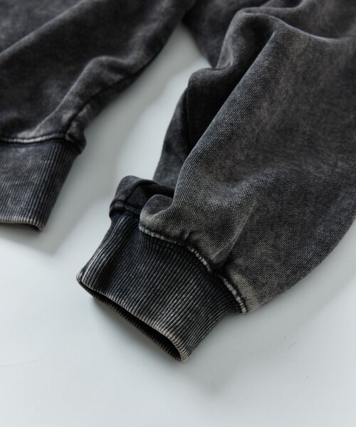 FREAK'S STORE(フリークスストア)の「限定展開 MR HEARTS/ミスターハーツ CHEMICAL WASH ZIP UP HOODIE(パーカー・メンズ・ブラック/ブラウン/ネイビー・MEDIUM/LARGE/SMALL)」の10枚目の写真