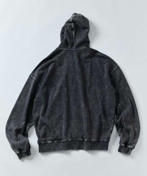 FREAK'S STORE(フリークスストア)の「限定展開 MR HEARTS/ミスターハーツ CHEMICAL WASH ZIP UP HOODIE(パーカー・メンズ・ブラック/ブラウン/ネイビー・MEDIUM/LARGE/SMALL)」の16枚目の写真