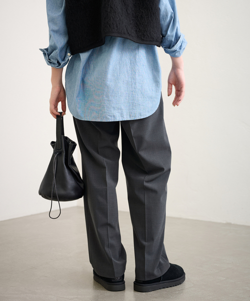 FRAMeWORK（フレームワーク）の「TWウォッシャブルストレートパンツ