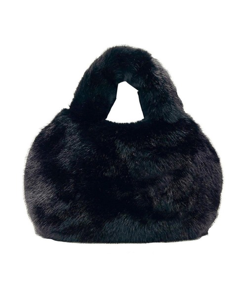ROOTOTE(ルートート)の「ルートート / SN.DELI.FUR-blanket-A(トートバッグ・レディース・ベージュ/ブラック/グレー・FREE)」の2枚目の写真