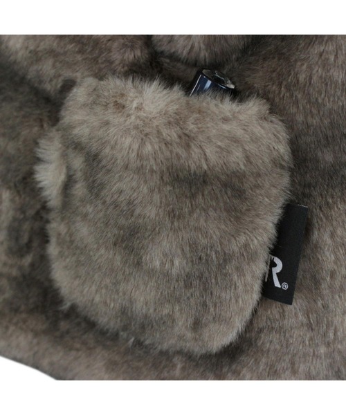 ROOTOTE(ルートート)の「ルートート / SN.DELI.FUR-blanket-A(トートバッグ・レディース・ベージュ/ブラック/グレー・FREE)」の16枚目の写真