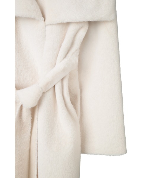 Grace Wrap Coat（ノーカラーコート）｜Her lip to（ハーリップトゥー