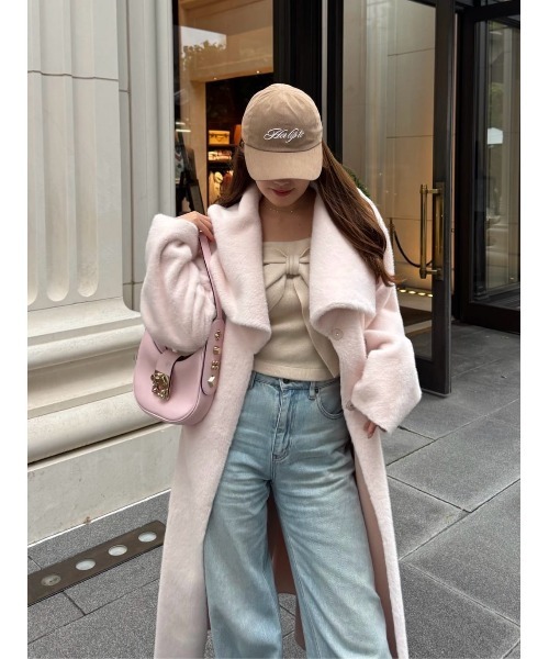 Her lip to（ハーリップトゥー）の「Grace Wrap Coat（ノーカラー