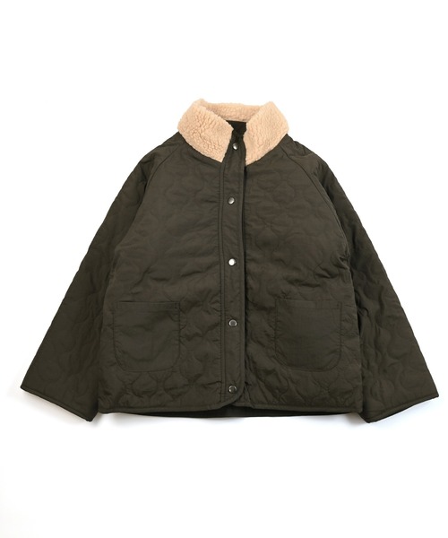 BIG FIELD（ビッグフィールド）の「リバーシブルアウター（その他アウター・キッズ・ベージュ/チャコール/レッド・90/100/110/120/130/140/150）」の5枚目の写真