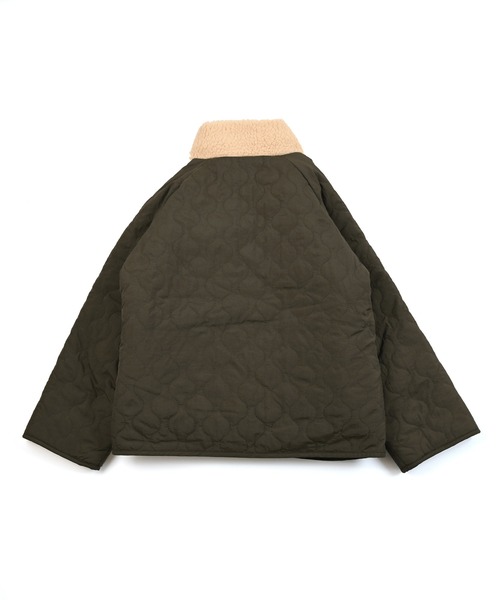 BIG FIELD（ビッグフィールド）の「リバーシブルアウター（その他アウター・キッズ・ベージュ/チャコール/レッド・90/100/110/120/130/140/150）」の6枚目の写真