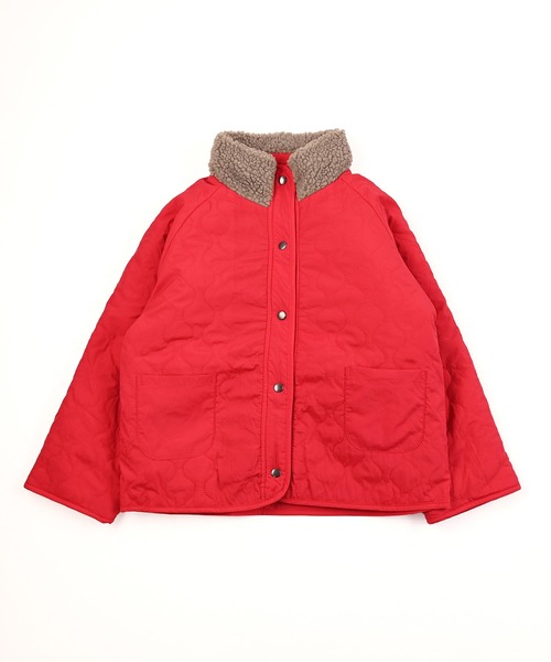 BIG FIELD（ビッグフィールド）の「リバーシブルアウター（その他アウター・キッズ・ベージュ/チャコール/レッド・90/100/110/120/130/140/150）」の10枚目の写真