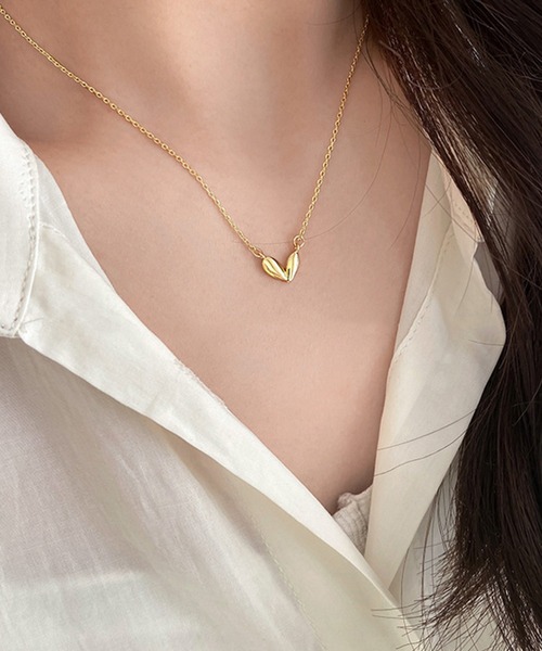 Lace Ladies（レースレディース）の「ハート リボン バラエティ デザイン ネックレス（ネックレス・レディース・シルバー系3/シルバー系4/シルバー系5/シルバー系6/ゴールド/シルバー系1/シルバー系2/シルバー系7・FREE）」の8枚目の写真