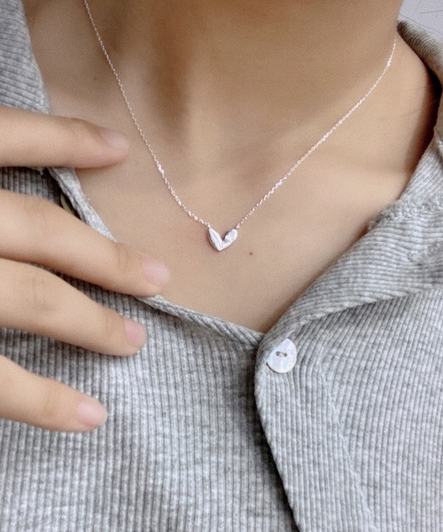 Lace Ladies（レースレディース）の「ハート リボン バラエティ デザイン ネックレス（ネックレス・レディース・シルバー系3/シルバー系4/シルバー系5/シルバー系6/ゴールド/シルバー系1/シルバー系2/シルバー系7・FREE）」の15枚目の写真