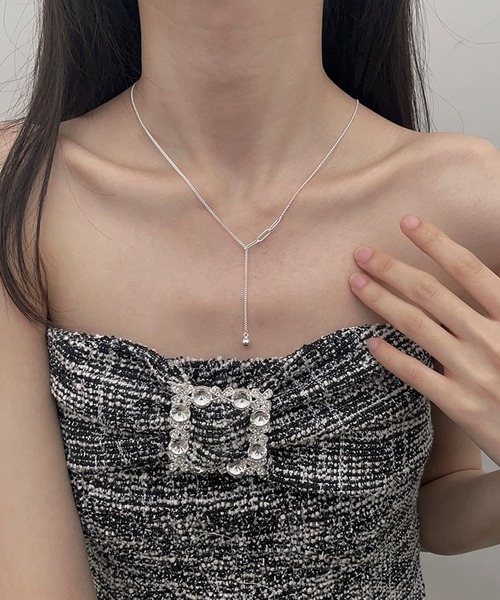 Lace Ladies（レースレディース）の「ハート リボン バラエティ デザイン ネックレス（ネックレス・レディース・シルバー系3/シルバー系4/シルバー系5/シルバー系6/ゴールド/シルバー系1/シルバー系2/シルバー系7・FREE）」の16枚目の写真