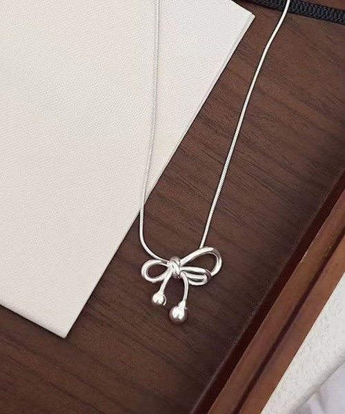 Lace Ladies（レースレディース）の「ハート リボン バラエティ デザイン ネックレス（ネックレス・レディース・シルバー系3/シルバー系4/シルバー系5/シルバー系6/ゴールド/シルバー系1/シルバー系2/シルバー系7・FREE）」の20枚目の写真