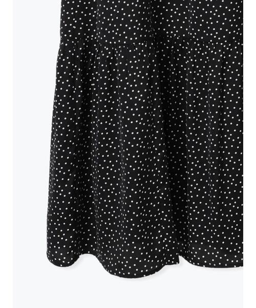 Lugnoncure（ルノンキュール）の「ピコ刺繍アソート切替ワンピース（ワンピース・レディース・ブラック/ベージュ/ダークブラウン・F）」の11枚目の写真