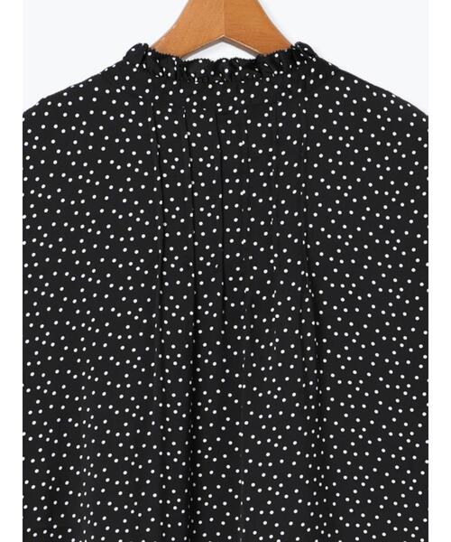 Lugnoncure（ルノンキュール）の「ピコ刺繍アソート切替ワンピース（ワンピース・レディース・ブラック/ベージュ/ダークブラウン・F）」の12枚目の写真