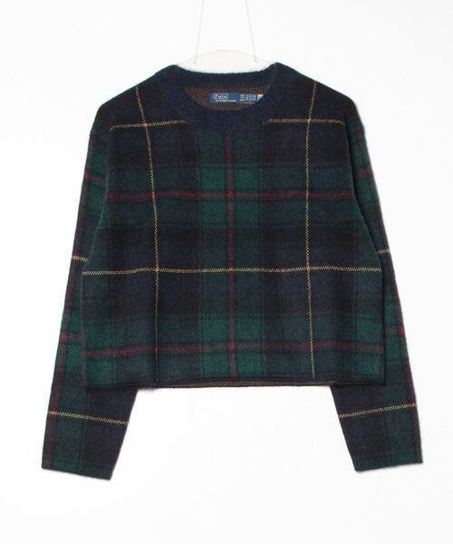 Polo by Ralph Lauren Vネックセーター Sとチェック柄ニット POLO RALPH LAUREN by Ralph Lauren アーガイル柄 ウール混 V
