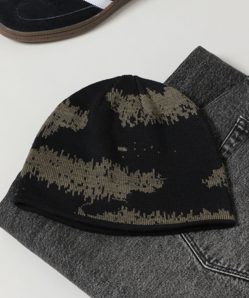 RAGEBLUE(レイジブルー)の「シングルデザインビーニー(ニットキャップ/ビーニー・メンズ・ダークブラウン/その他19/ブラック/グレー/ネイビー・FREE)」の3枚目の写真