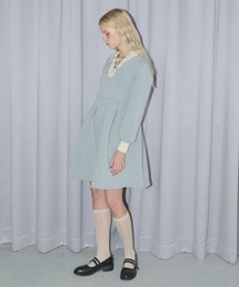 新品 24AW idem イデム ロングスリーブポロミニワンピース 88468400b_b_12_215.jpg