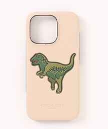 COACH iPhone 14用レザーケース 恐竜柄　レキシー IPHONE 14 PRO ケース・レキシー | コーチ(COACH) | マルイ