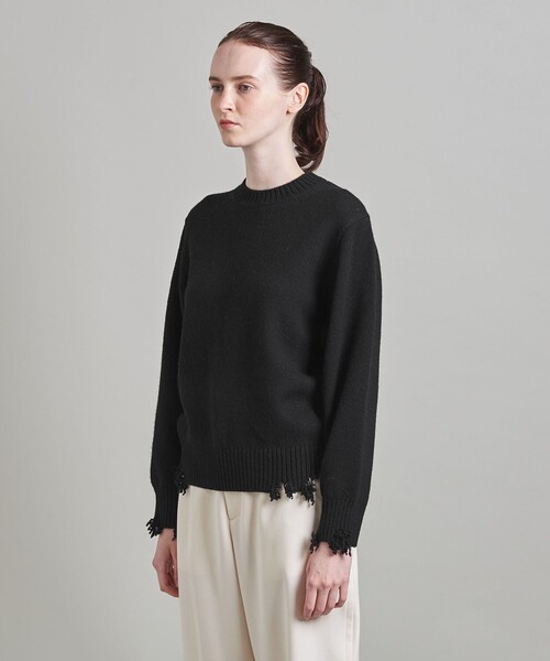 LOEFF（ロエフ）の「＜LOEFF＞ダメージ ニット プルオーバー UNISEX