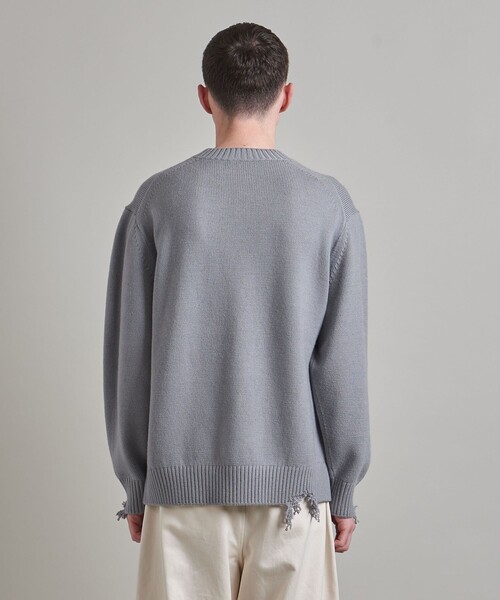 LOEFF（ロエフ）の「＜LOEFF＞ダメージ ニット プルオーバー UNISEX