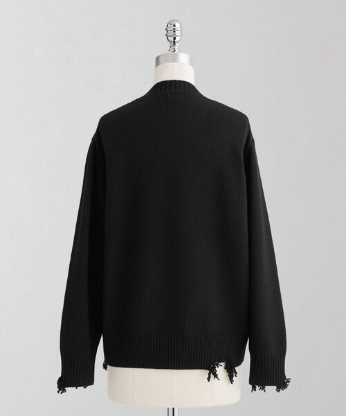 ＜LOEFF＞ダメージ ニット プルオーバー LOEFF（ロエフ）の「＜LOEFF＞ダメージ ニット プルオーバー UNISEX