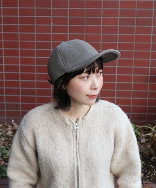 PHATEE（ファッティー）の「【PHATEE】ファティー DADDY CAP RECYCLED FLEECE（キャップ・メンズ・ベージュ/オリーブ/グレー・ONE SIZE）」の3枚目の写真