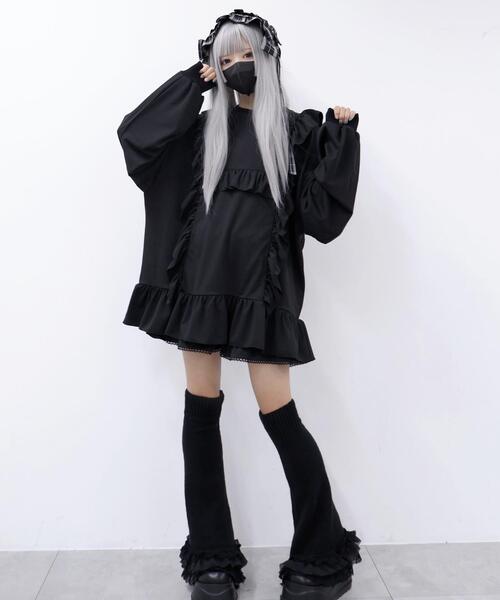 Whinny フリフリダイナマイトよだれかけ Whinny/フリフリダイナマイトよだれかけ（スウェット）｜Whinny