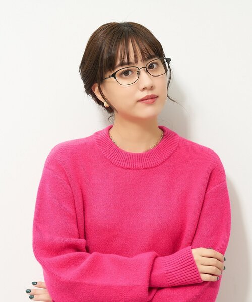 Zoff(ゾフ)の「スクエア型メガネ|ダテメガネ、ユニセックス、メタル|Zoff|TRAD METAL(メガネ・レディース・ブラック/ブラウン系その他4/シルバー/ゴールド・FREE)」の11枚目の写真