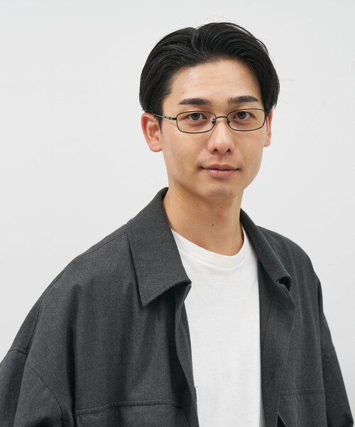Zoff(ゾフ)の「スクエア型メガネ|ダテメガネ、ユニセックス、メタル|Zoff|TRAD METAL(メガネ・レディース・ブラック/ブラウン系その他4/シルバー/ゴールド・FREE)」の17枚目の写真